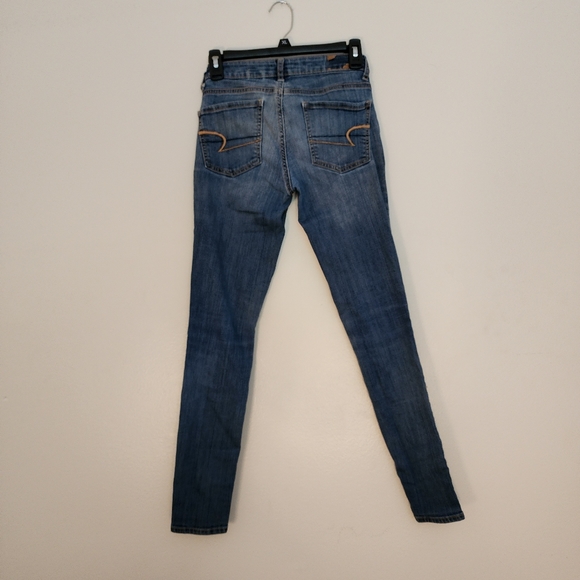 American Eagle Medium Wash Jegging Size 2 - Picture 4 of 7